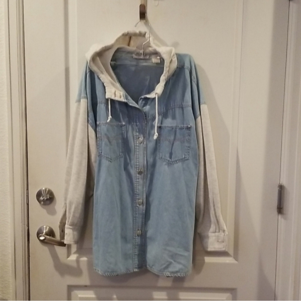 Ashley Hill oversized chambray button down size XL